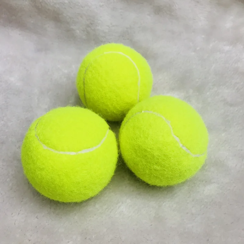 Portable Tournament Quality Padel Tennis Balls Custom Logo Pressurized Wool Rubber Balls Great Control Long-Lasting Durability details