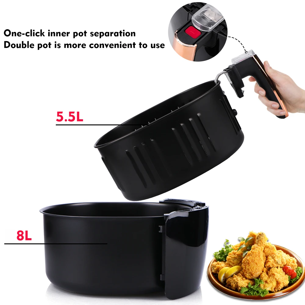 Wholesales Grill Air Fryer Pressure Cooker Oil Free Cooking Air Oven