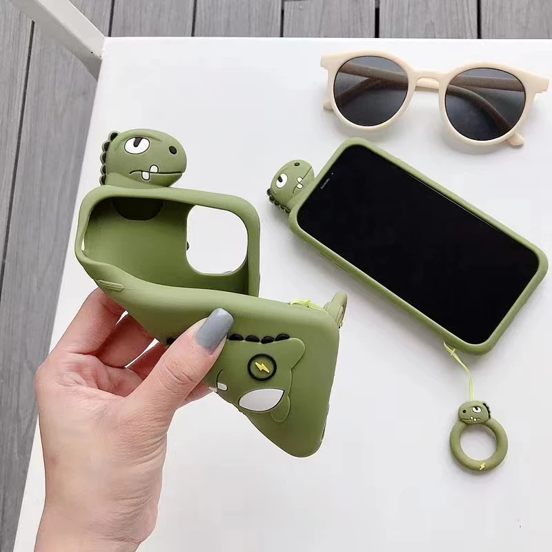 Roemary Dinosaurs Case For IPhone 12 Mini With Funny Dino Design