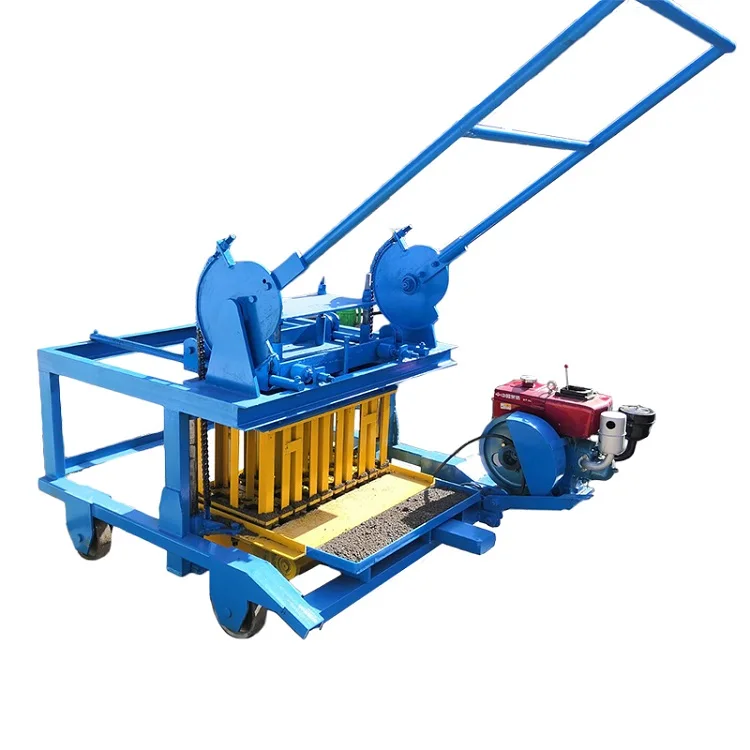 QMY4-30 Automatic Ceb Machine With Diesel Engine for Cement Moving Block Making Machine Brick Molding Machine Price