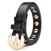 Black slot buckle - 105cm