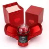 Necklace (Silver) + Card Drawer Rose Box
