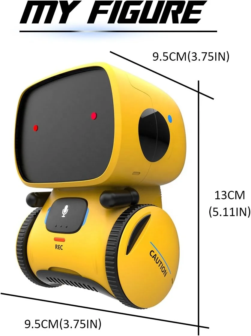 RC Robot Toys Smart Talking Intelligent STEM Robots Touch and Voice Control Remote Control Robot Toys