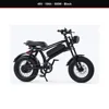 48V 10Ah 500W Noir