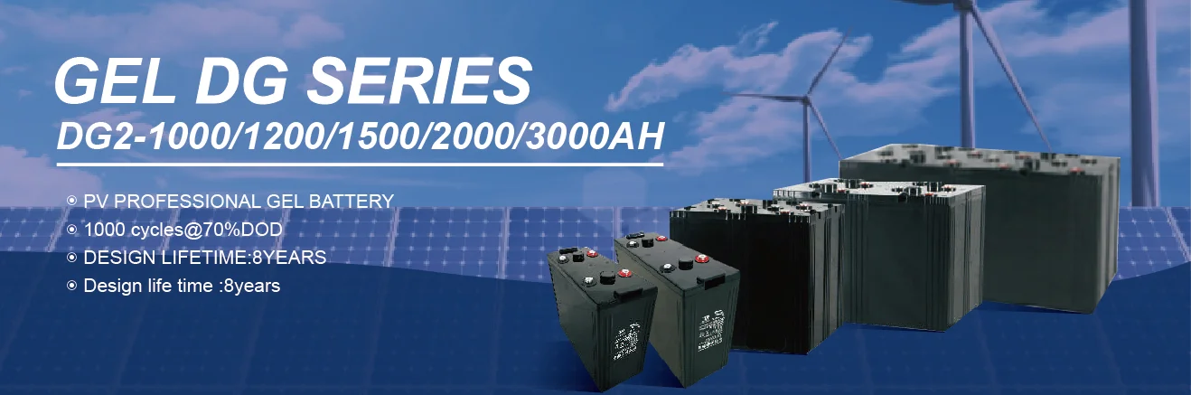 100-3000AH Customizable System Gel Battery For Home/Factories/Commercial