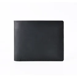 Wholesale genuine leather mens wallets carteras for business daily large capacity purse for men high quality