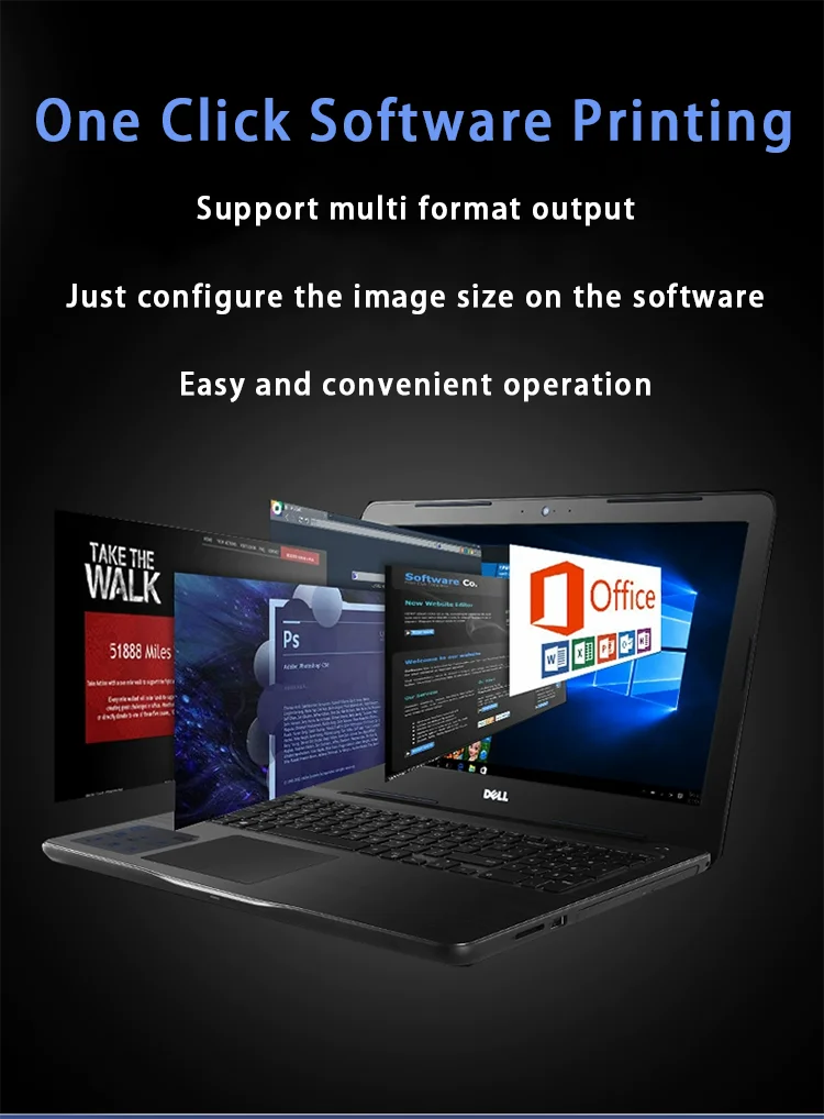 Small Size Desktop Mini Single Digital Pass Printer Cup Fan Printing Coffee Cup Paper Bag Printing for Paper Towels Kraft Paper manufacture