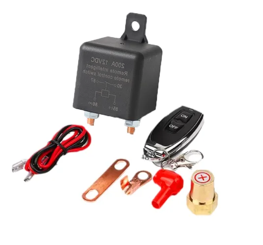 12V 200A Relay with Wireless Remote Control Botton Ternof X1 Remote Battery Switch