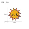 Estilo 4 (2.6*1.1*2.6CM, peso 2.8g)