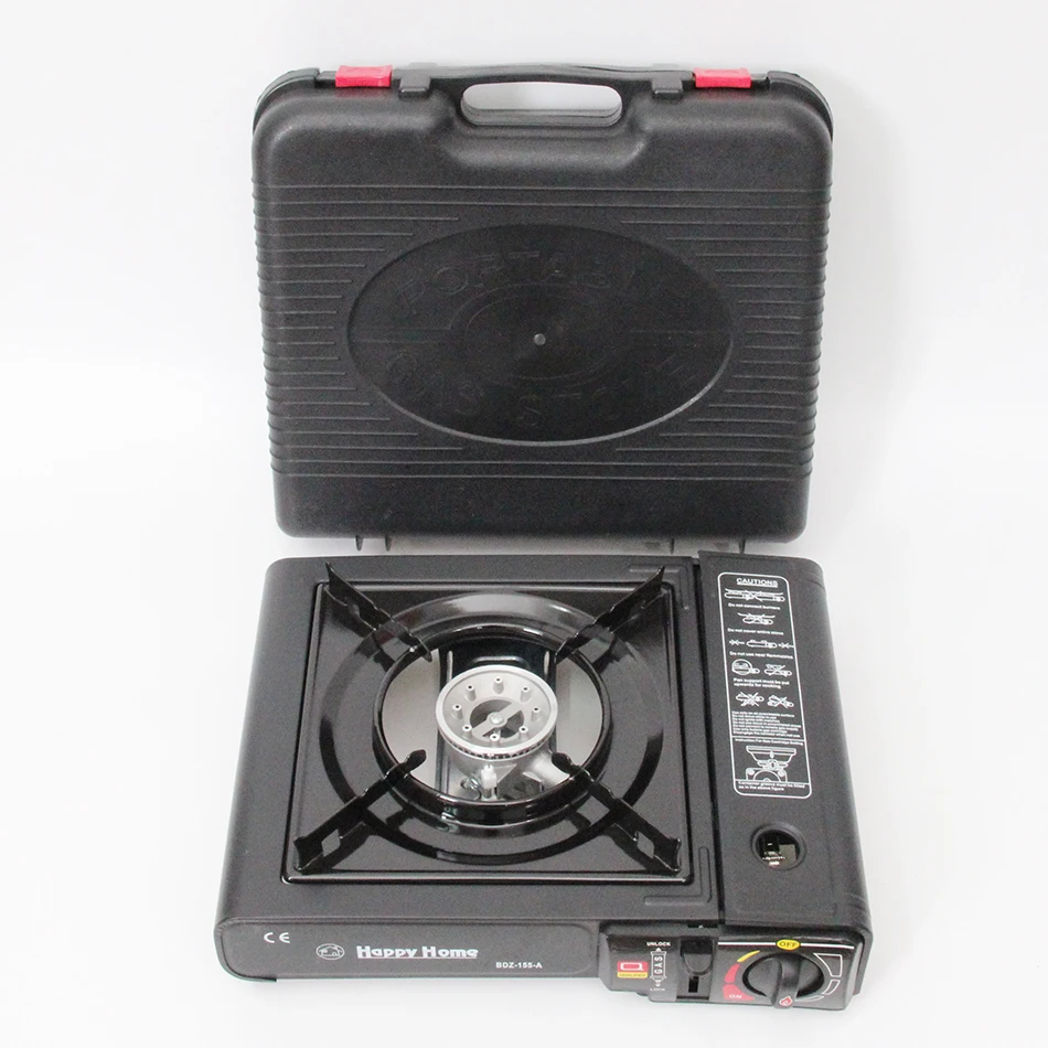 Réchaud Gaz Compact VIVOHOME - Réchaud De Camping Propane 1 Brûleur - Portable Et Pratique Pour Extérieur Cuisson Extérieure