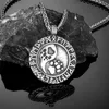Silver Pendant Stainless Steel Necklace