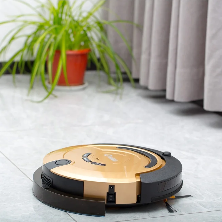 Для сухой и влажной уборки большой объем потребления пыли пульт дистанционного управления с защитой от падения скалы датчик обнаружения анти-столкновения робот пылесос