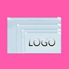 CPE frosted zipper bag