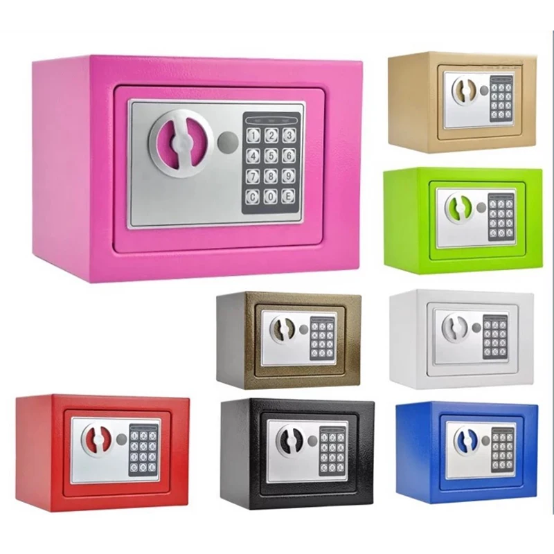 2023 New Best-selling Commercial Home Mini Safe With Electronic Safe Money Safe Deposit Exquisite Safe Box And Small Piggy Bank