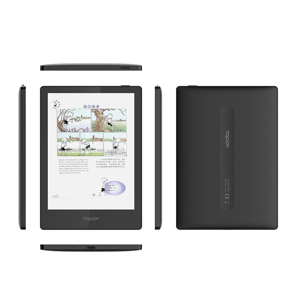 Topjoy 7.8 Inch Epaper Tablet - Color Display Ebook Reader with