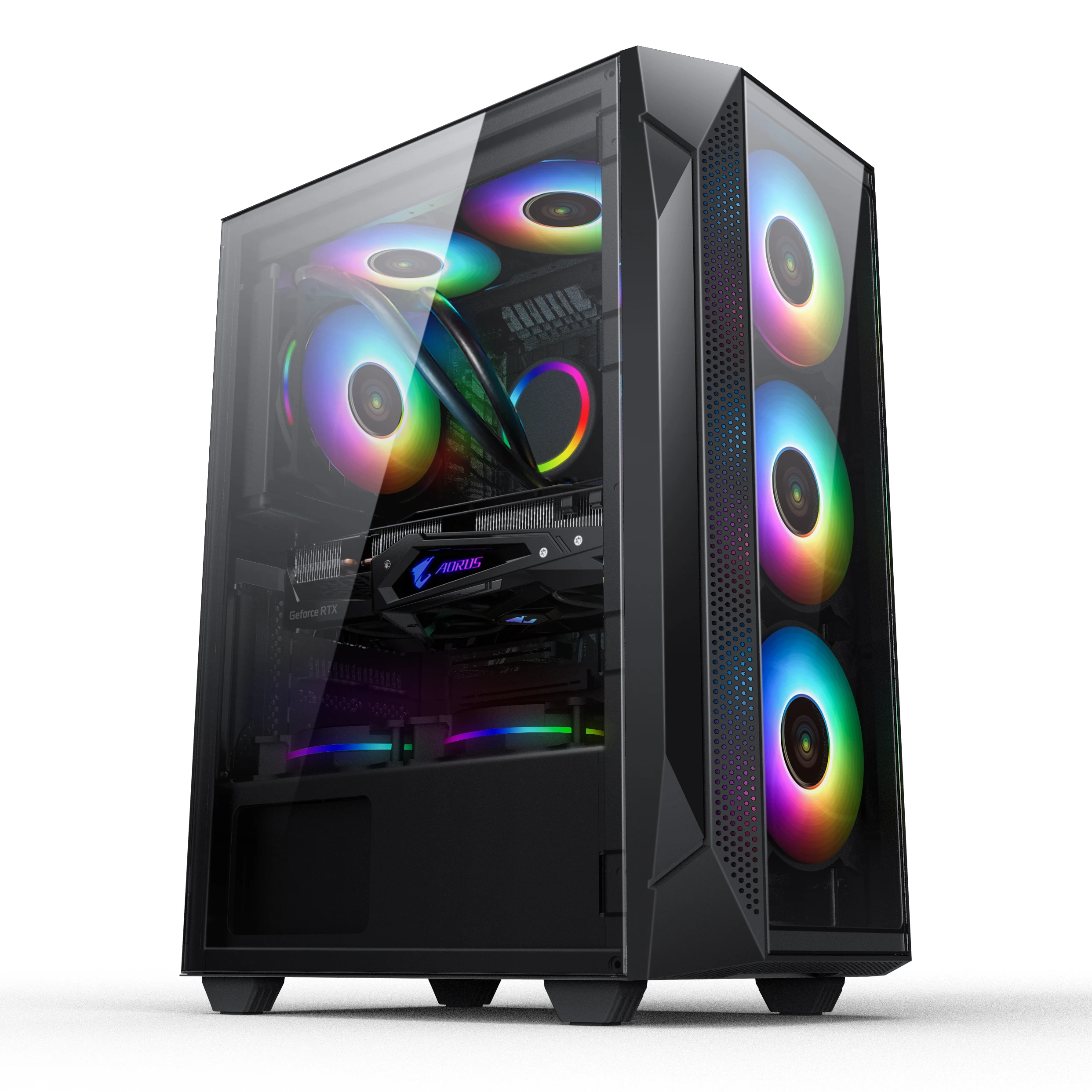 New Style Cool Design Newest QDI BIG WINDMILL Gaming PC Case Computer Gaming Case PC Gabinetes From m.alibaba.com