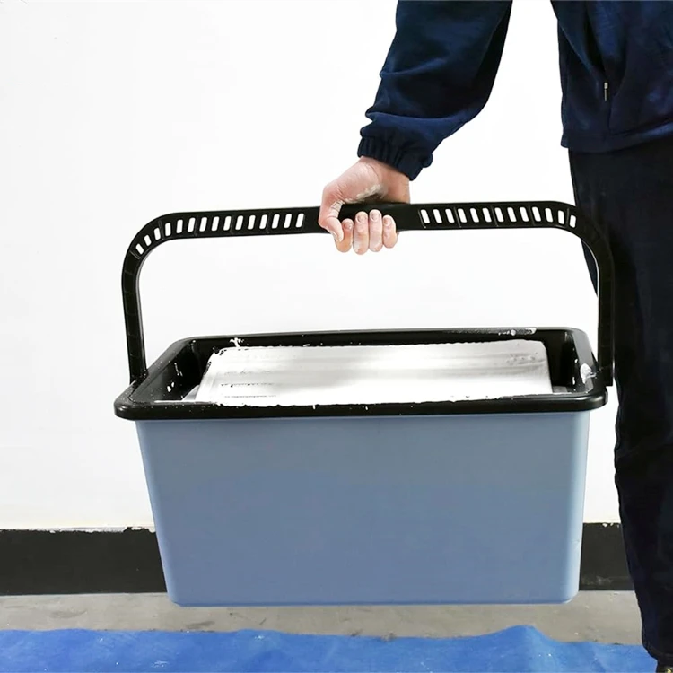 Rectangular 9 Inch PP HDPE LDPE Plastic Paint Can Pail Mould Paint Caddy Paint Bucket Design