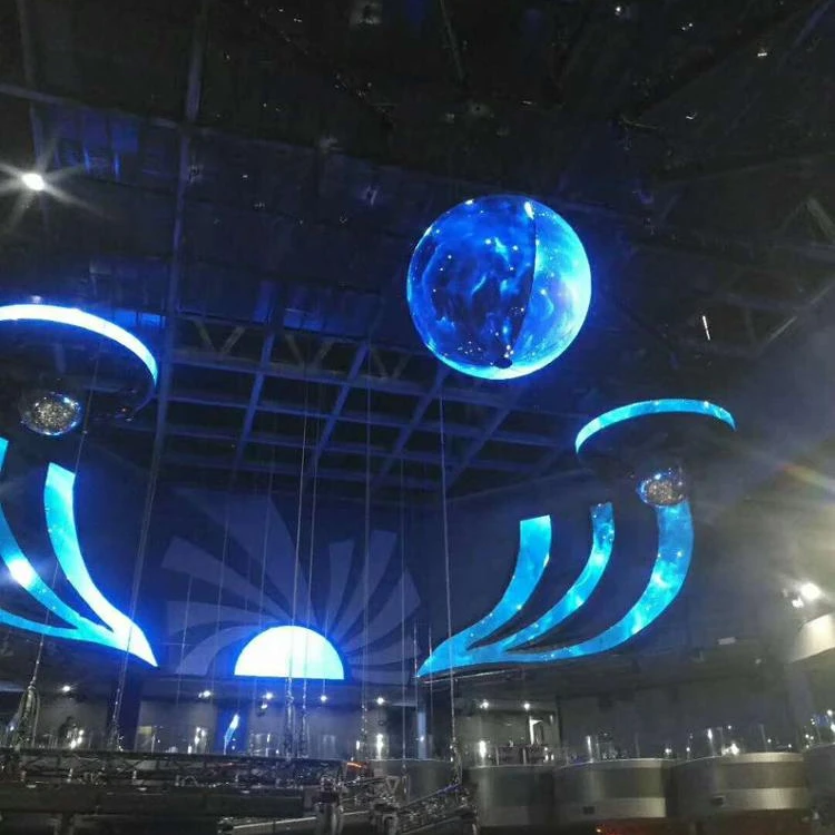 P3 Led matrix Intelligent Full Color Sphere Ball Shape 1 Meters in Diameter Customized Led Screen Display