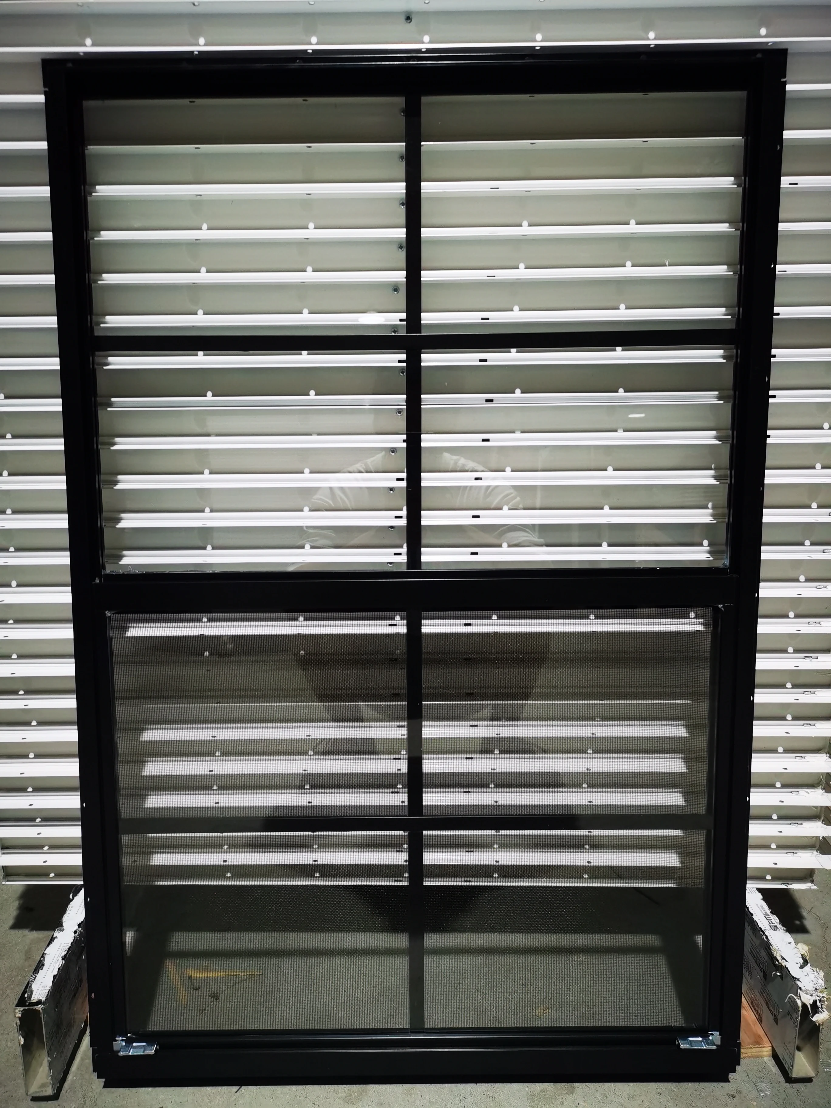 product aluminum vertical sliding shed windows-12