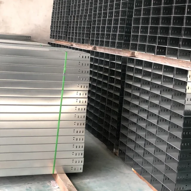 Wholesale Cable Tray Wiring Rack Bracket Trough-Type Ladder-Type Pallet-Type Customizable Model Steel Aluminium Cable Tray