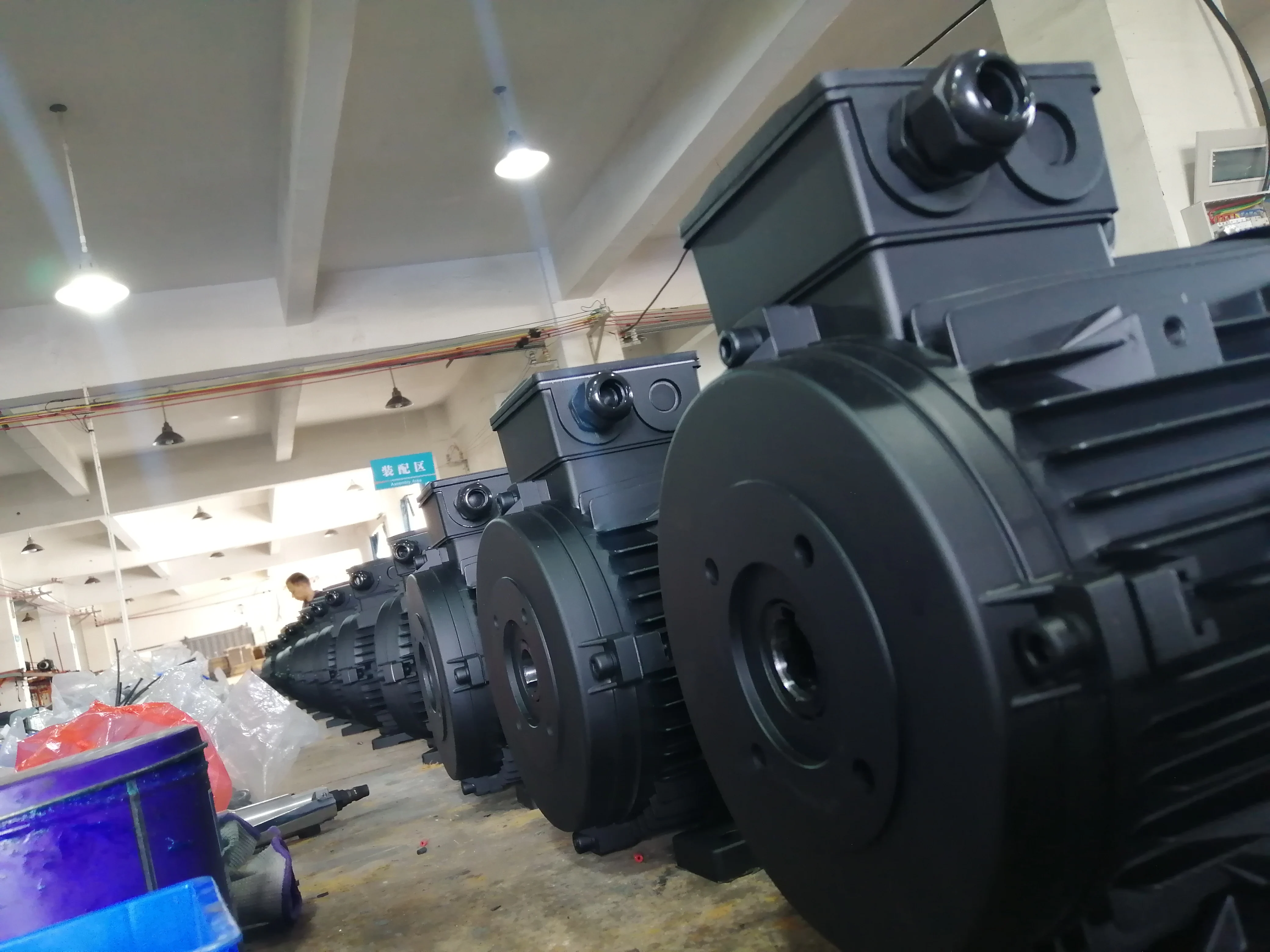 7 5hp 5 5kw Hollow Shaft Motor Three Phase 112m For High Pressure