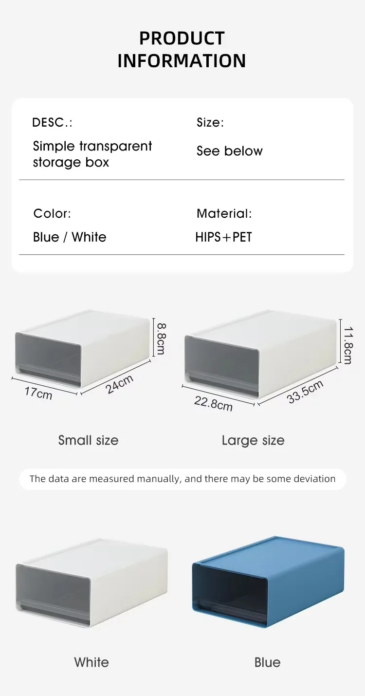 Free Sample Mini Sundries Stationery Multi Layer Plastic Pp Office Accessories Stackable Desktop Storage Drawers details