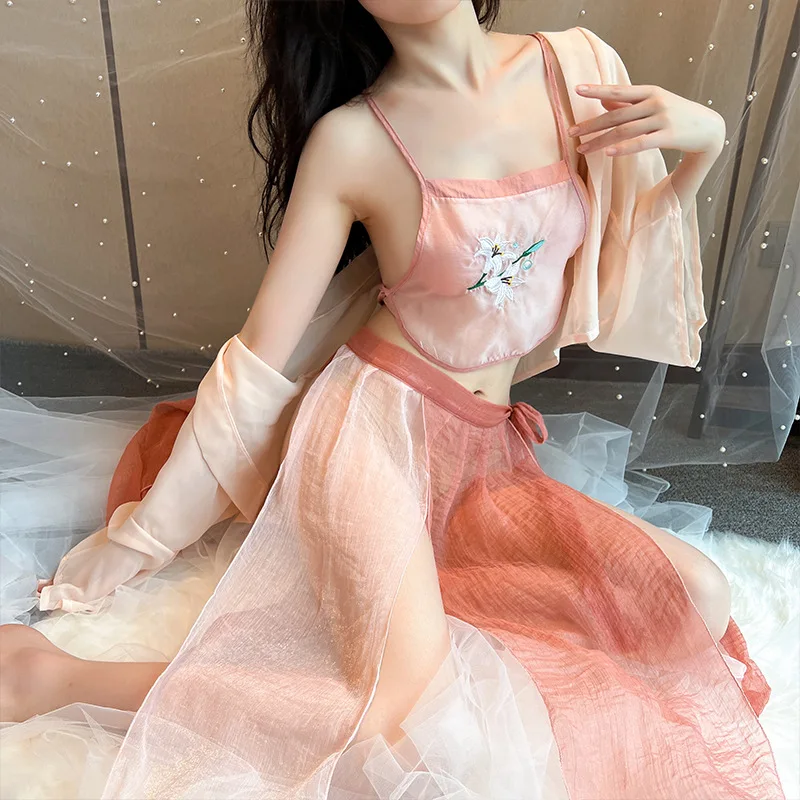 Wholesale Customization Stunning Ravishing Underwear Sultry Dreams Embroidery Ancient Women Sexy Lingerie