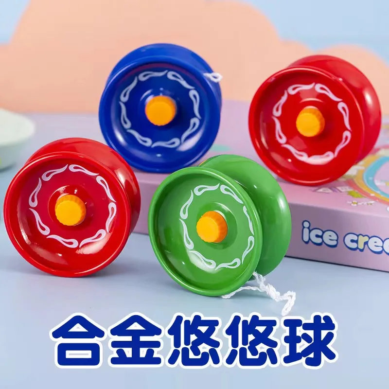 【あたりやyoyoyo】 まとめ買いセット Alloy Yo-yo yoyo Boy Burst Spin Yo-yo Line Control Toys