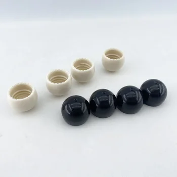 Factory Wholesale 18mm Plastic PP Round Bobble Cap 18/410 Round Screw Cosmetic Lid for Lotion for Personal Packing