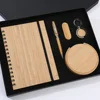 Cuaderno A5+posavasos de madera