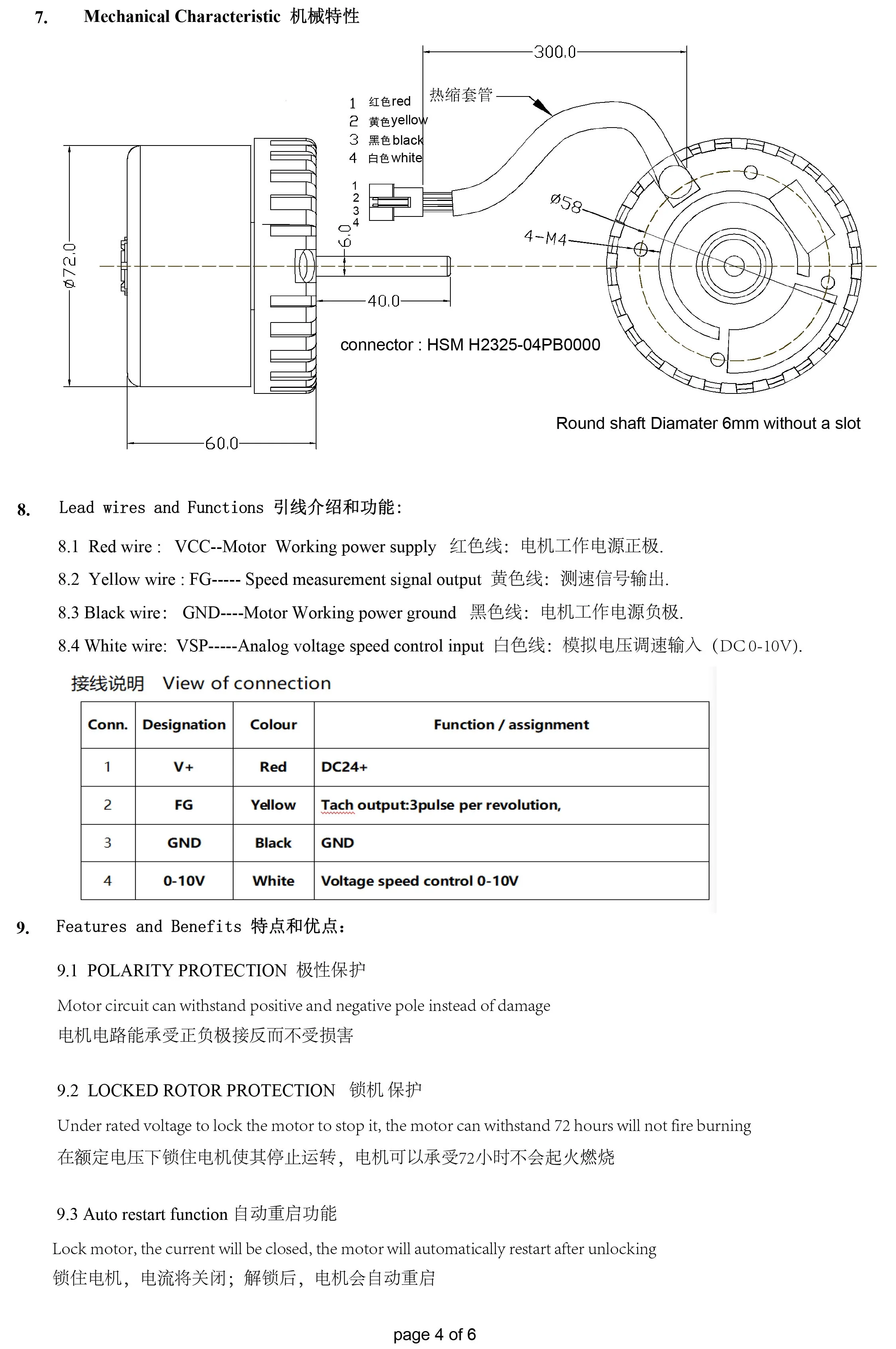 Cross Flow Fan, 12V, 24V, Brushless - detail 10