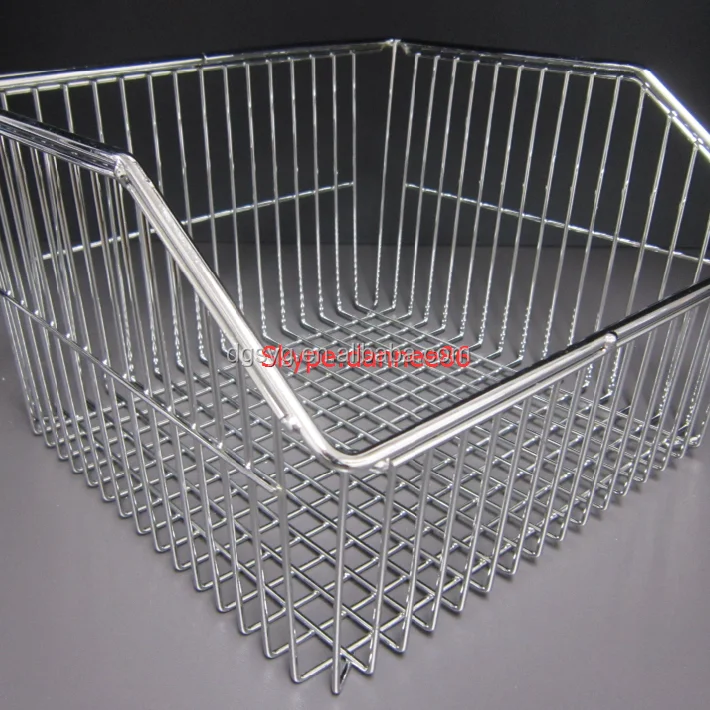 【新品】ステンレス製ワイヤーメッシュバスケット 316ステンレス鋼クローズメッシュワイヤー壁パネルワイヤーバスケット