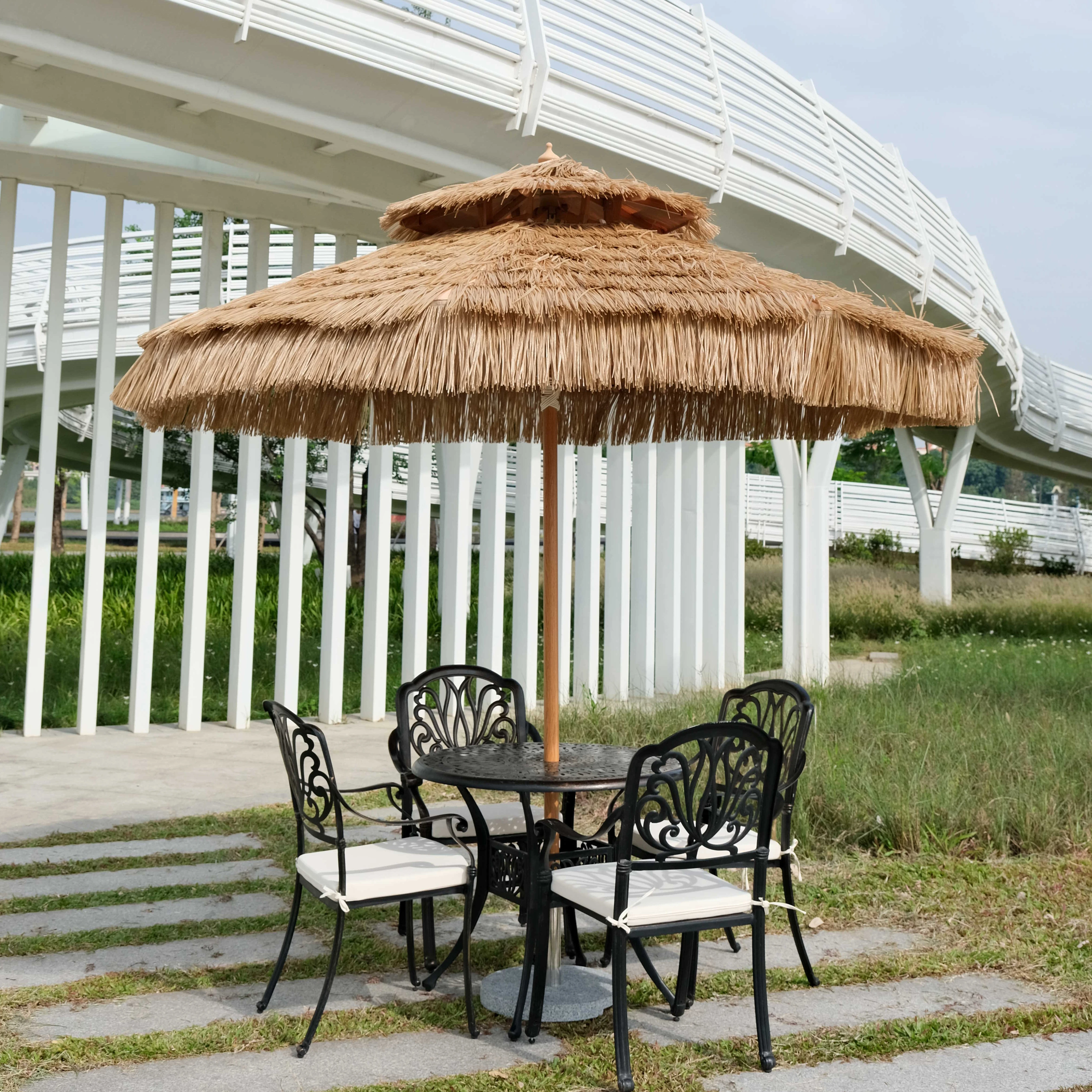 cheap patio umbrellas wholesale Umbrella Wooden 13ft 8-Rib continue to crank the handle and the canopy will tilt infinite degrees of shade and comfort Wholesale Patio umbrella - SMART