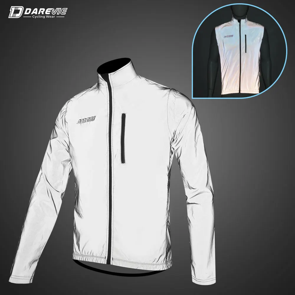 
Мужская велосипедная куртка со съемными рукавами, Мужская джинсовая куртка для езды на велосипеде, одежда для горного велосипеда 