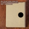 X5 bracket power supply, light yellow + leather inner cover