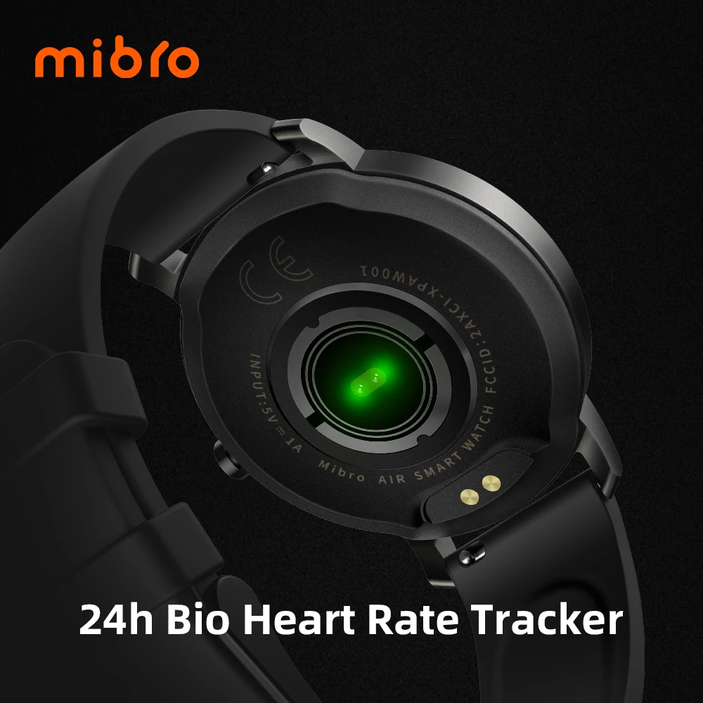 
Xiaomi mibro air SmartWatch для мужчин и женщин IP68 водонепроницаемый монитор сна фитнес-трекер пульса Mibro Air SmartWatch 