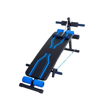 Commercial Home Gym Adjustable Steel Tube Bench Premium Equipment for Fitness Training Black Unisex