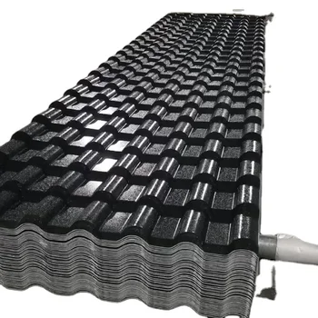 Modern Style Anti-corrosion flame retardant plastic pvc resin roofing tile asa synthetic resin roof tile