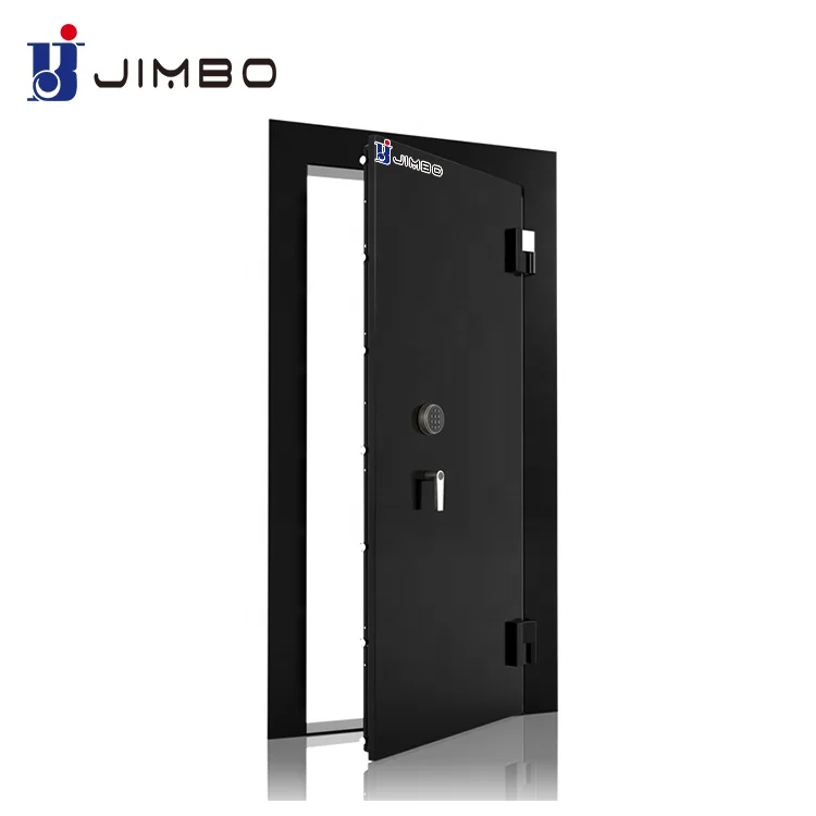 JIMBO Customized Strong Room Iron Doors Chinese Supplier Certified Metal Safe Deposit Box Bank Security Vault Door