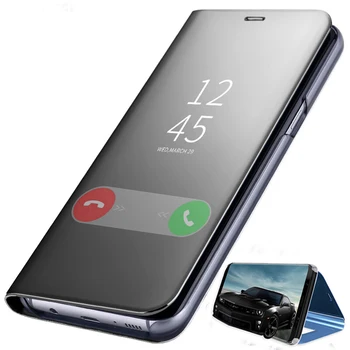 Mirror View Smart Flip Case for Samsung Galaxy S10 Note 10 plus