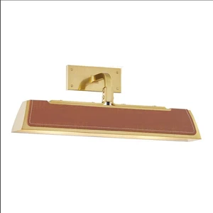 All-Copper Scandinavian Designer Artistic Creative Stylish Corridor Mirror Front LED Wall Lamp for Hotel House for Living Room