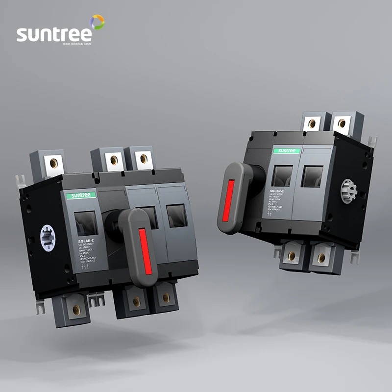 Manual Operation Over Medium Voltage Dc Isolation  Load Disconnector Switch DC 1000V 1500V