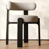 Bois massif, coton-lin noir et beige, à monter soi-même