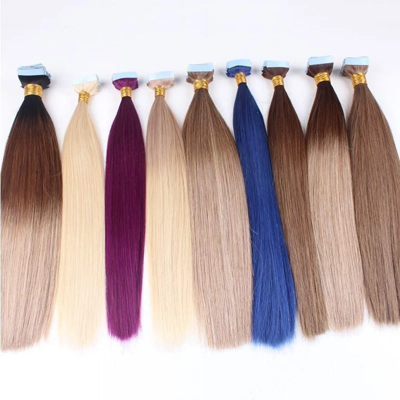 2025 Wholesale Mini Tape Hair Extensions Mini Tape In Natural Shipping Packaging Tape supplier