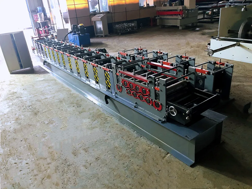 V Profile Roof ridge Cap Tile Roll Forming Machine with Two Profie Equipment