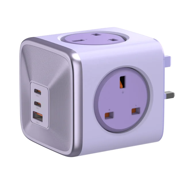 20W-UK  cube power strip can use in iphone/ipad