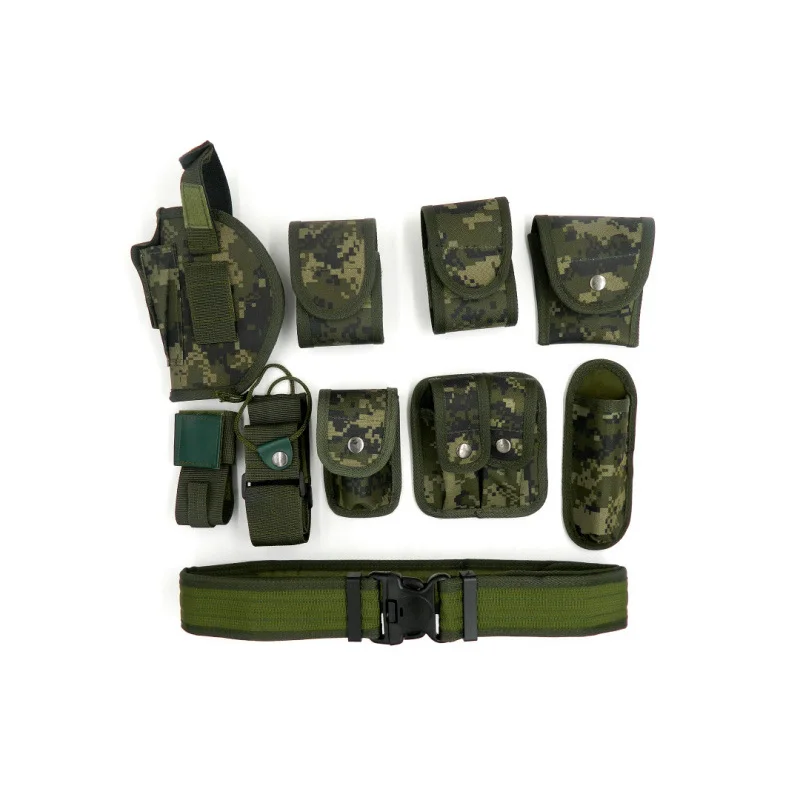 Wear-resistant Outdoors Security Training Multi Functional Belt Multifunctional Security Camouflage Waist Belt