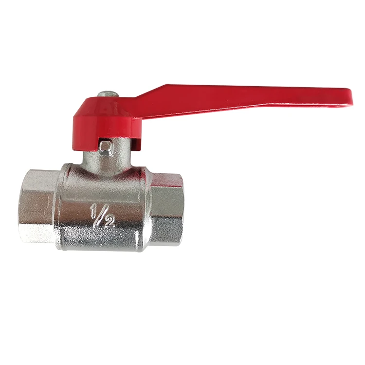 Manual Thread Forged 1/2 brass ball valve price for water