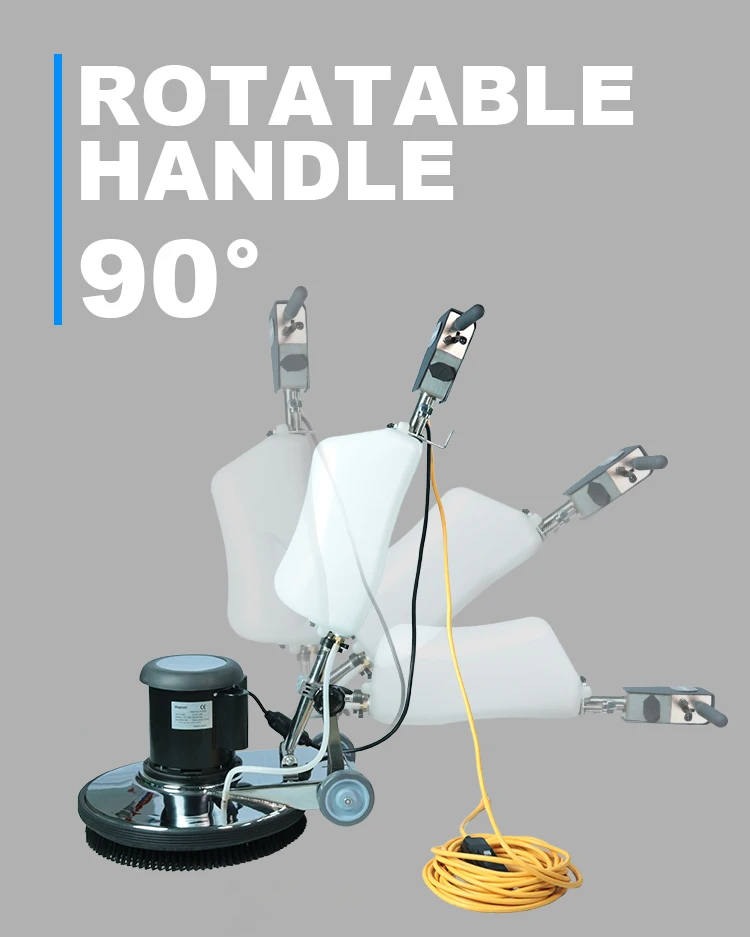FM20 Multi-Function 20 Inch Orbital Floor Polishing Machine Industrial Single Brush Manual Floor Cleaning Machine