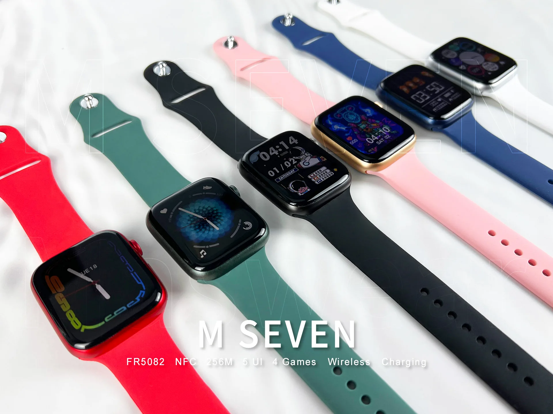 M Seven Smart Watch,M Seven Smartwatch 